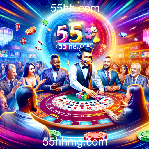 A Ascensão dos Jogos Ao Vivo no 55hh.com